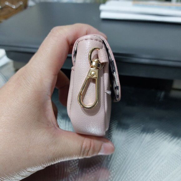 Juicy Couture Mini Heart Clip On Bag Coin Purse Mini Wallet 2 Colors to Choose - Picture 9 of 9